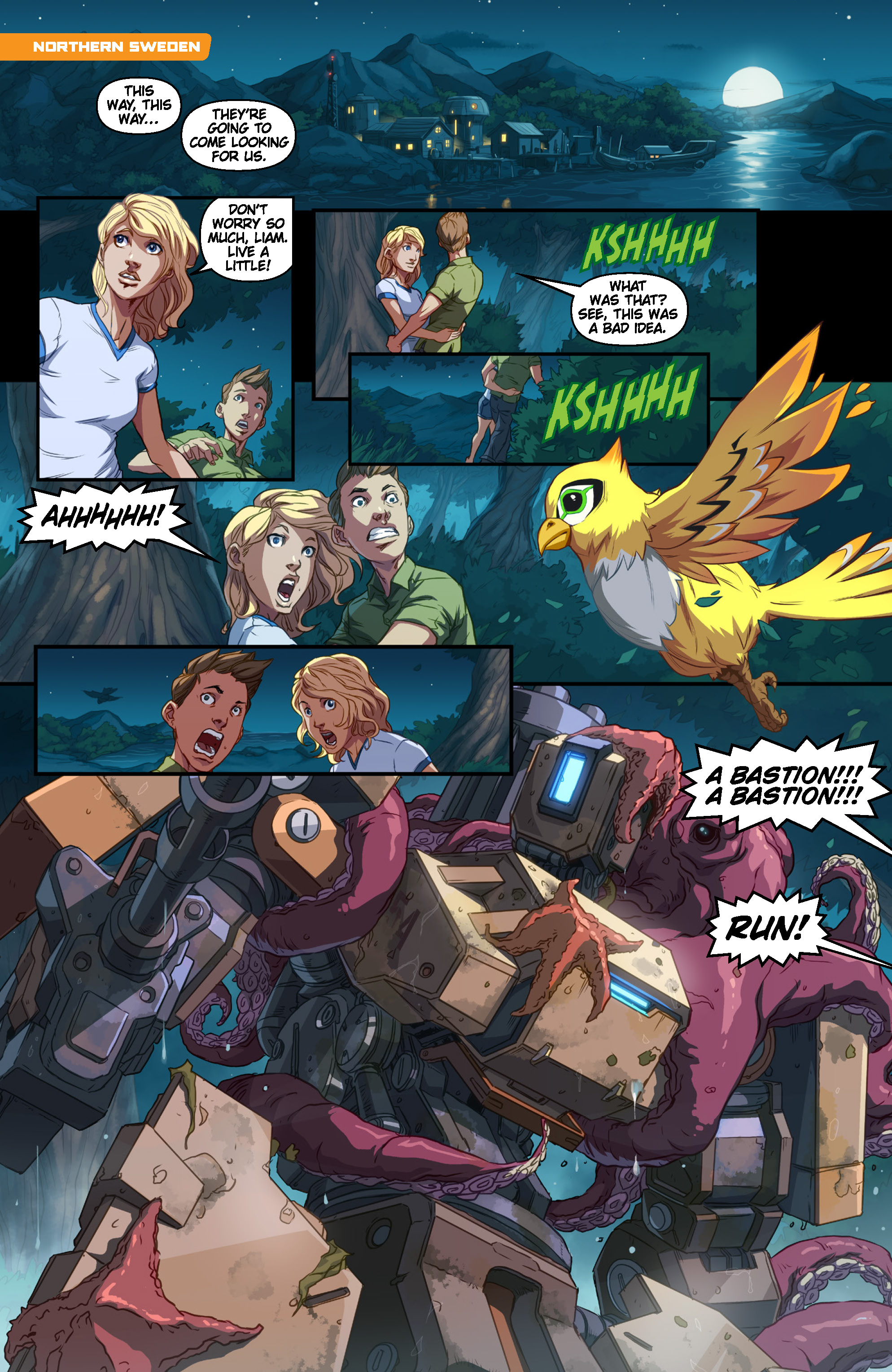 Overwatch Characters in Comics